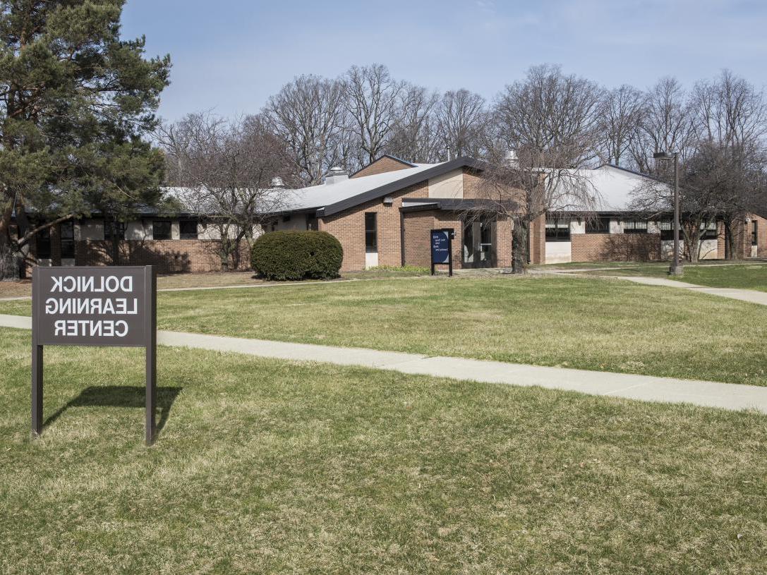 Dolnick Learning Center located on the north campus.